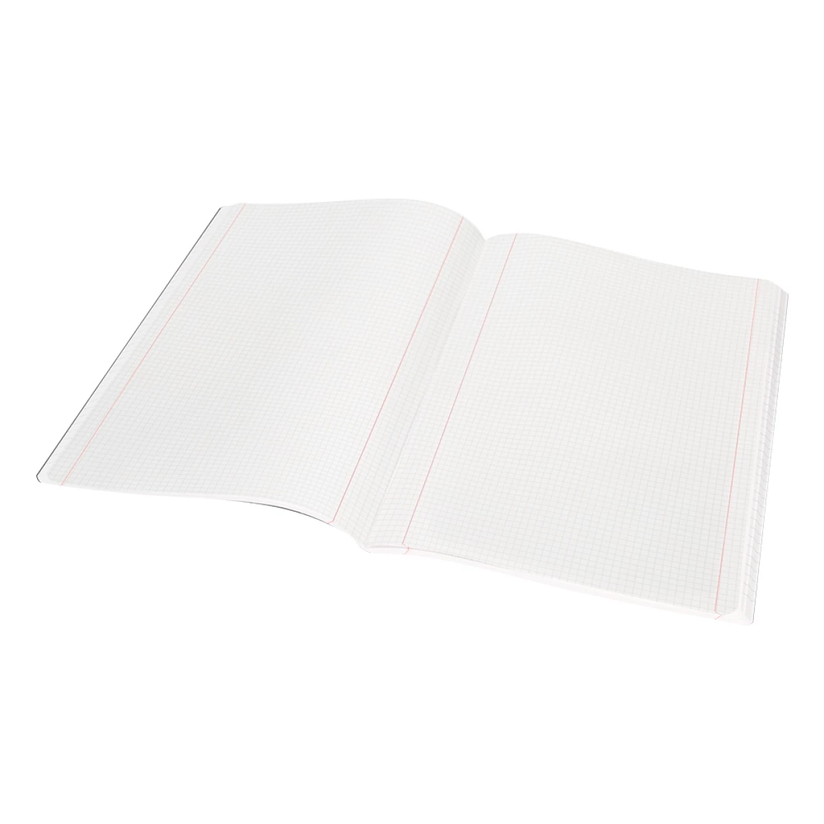 Galery – Caderno agrafado liderpapel capa preta din a4 80 f quadricula 5mm 60gr0