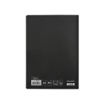 Galery – Caderno agrafado liderpapel capa preta din a5 80 f pautado 60gr0