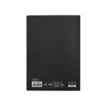 Galery – Caderno agrafado liderpapel capa preta din a5 80 f quadricula 5mm 60gr0