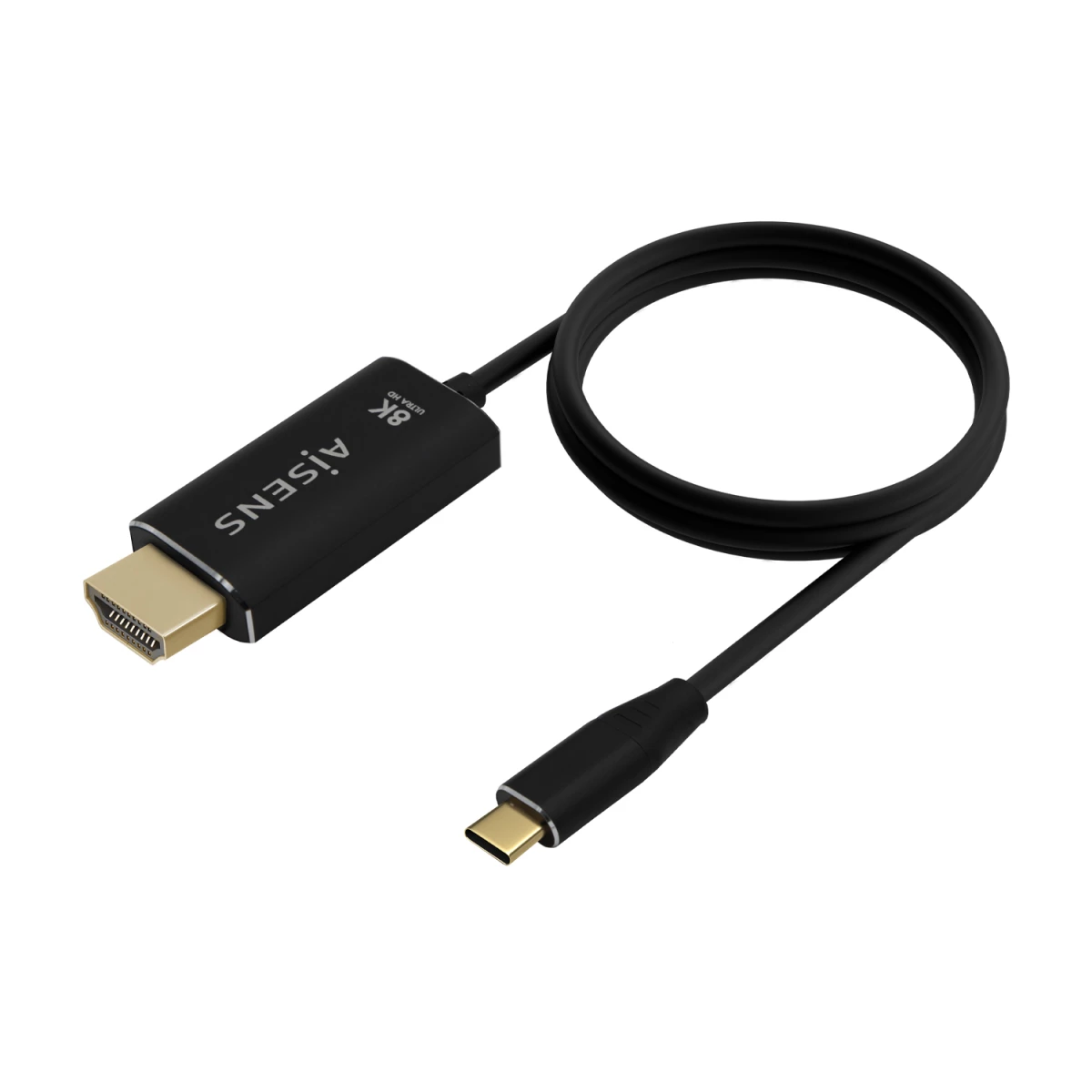 Galery – AISENS A109-0711 adaptador de cabo de vídeo 1 m USB Type-C HDMI Type A (Standard) Preto0