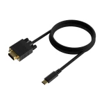 Galery – AISENS A109-0693 adaptador de cabo de vídeo 1,8 m USB Type-C VGA (D-Sub) Preto0