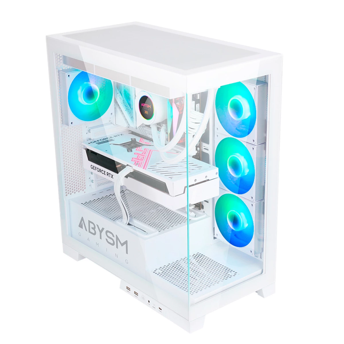 Galery – ABYSM Danube Sava H500 White PC Transparente, Branco0