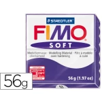 Thumbnail-Pasta para modelar staedtler fimo soft 56 gr cor violeta escuro