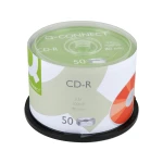 Galery – Cd-r q-connect capacidade 700mb duracao 80min velocidade 52x torre de 50 unidades0