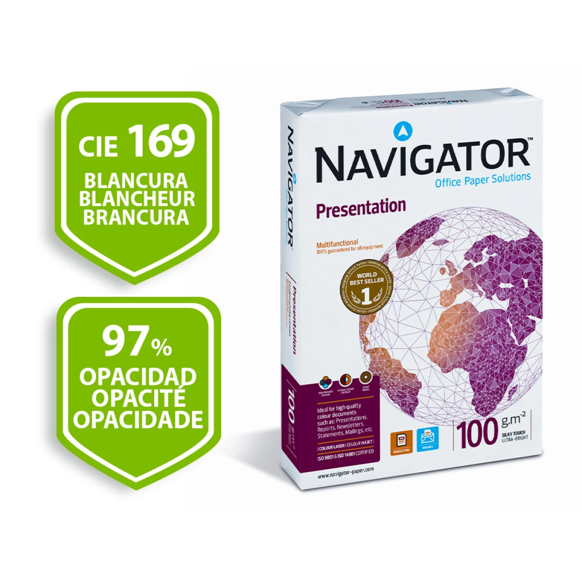 Galery – Papel fotocopia navigator din a3 100 gr embalagem de 500 folhas0