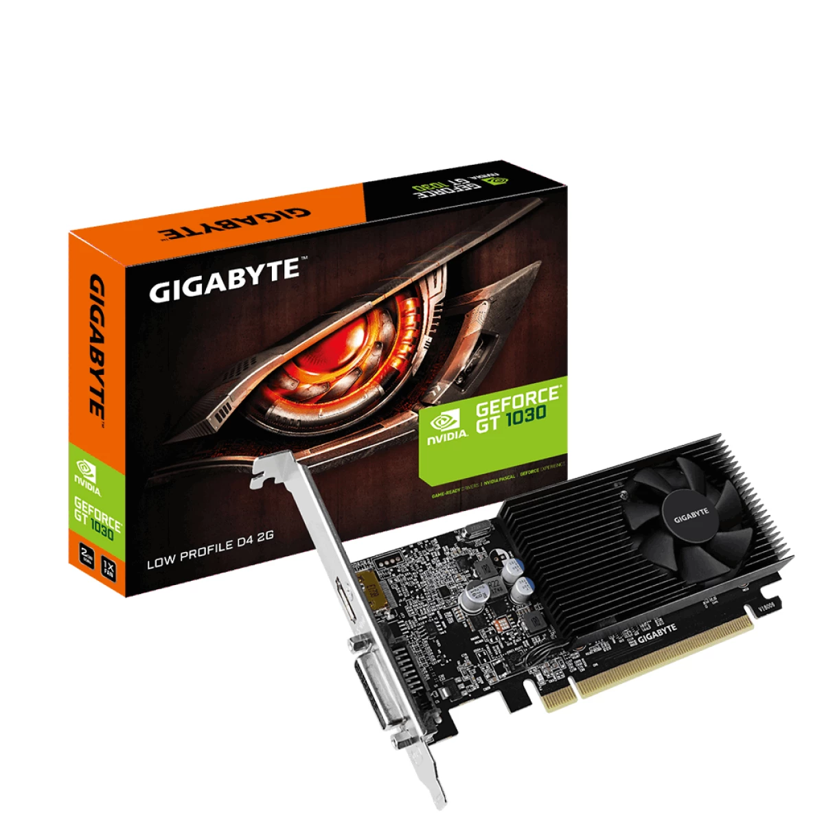 Thumbnail-Gigabyte GV-N1030D4-2GL placa de vídeo NVIDIA GeForce GT 1030 2 GB GDDR4