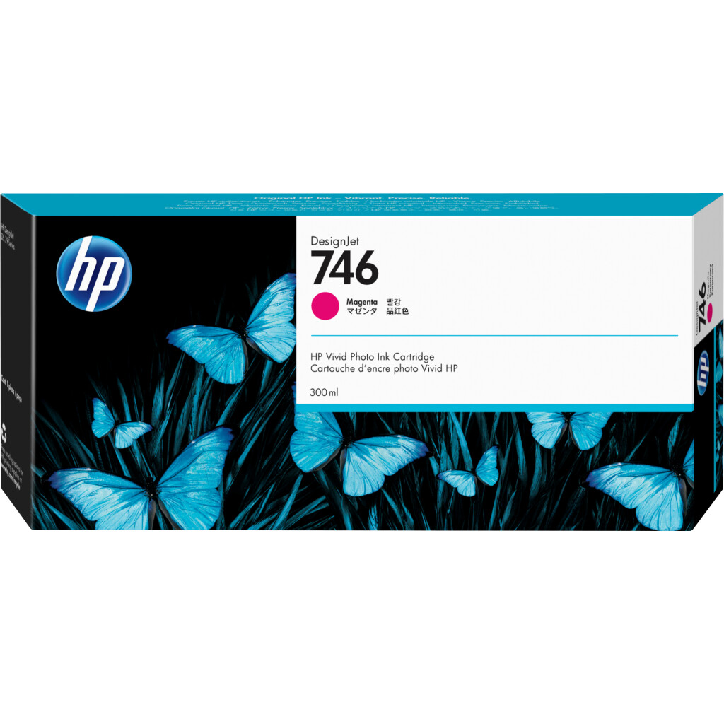 Thumbnail-HP Tinteiro DesignJet 746 Magenta (300 ml)