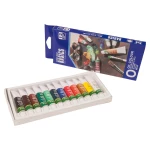 Galery – Pintura oleo artist caixa cartao de 12 cores sortidas tubo de 12 ml0