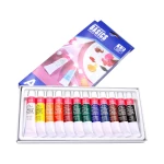 Galery – Pintura acrilica artist caixa cartao de 12 cores sortidas tubo de 12 ml0