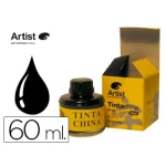 Thumbnail-Tinta da china artist preta frasco de 60 ml