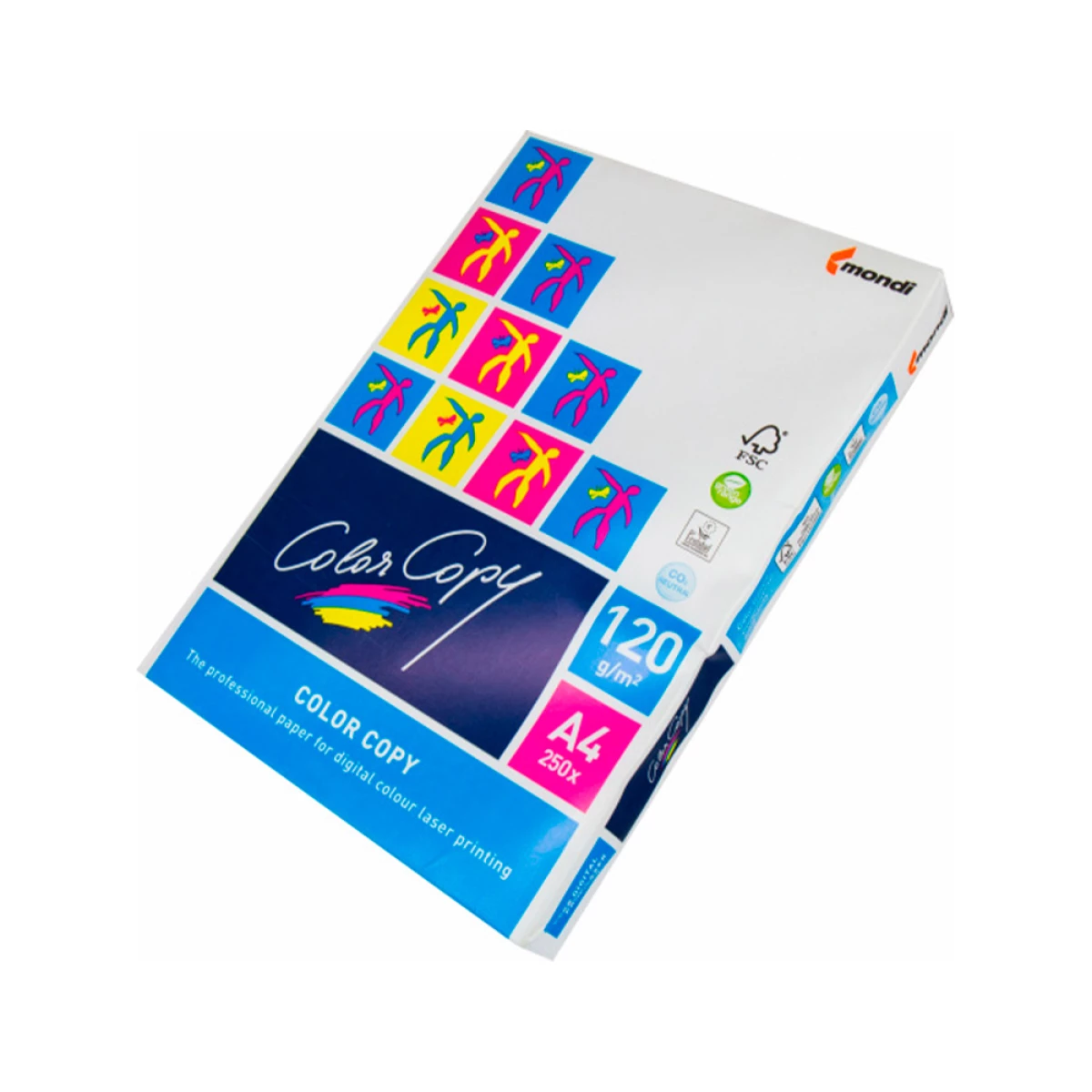 Galery – Papel color copy brilhante din a4 120 gr embalagem de 250 folhas0