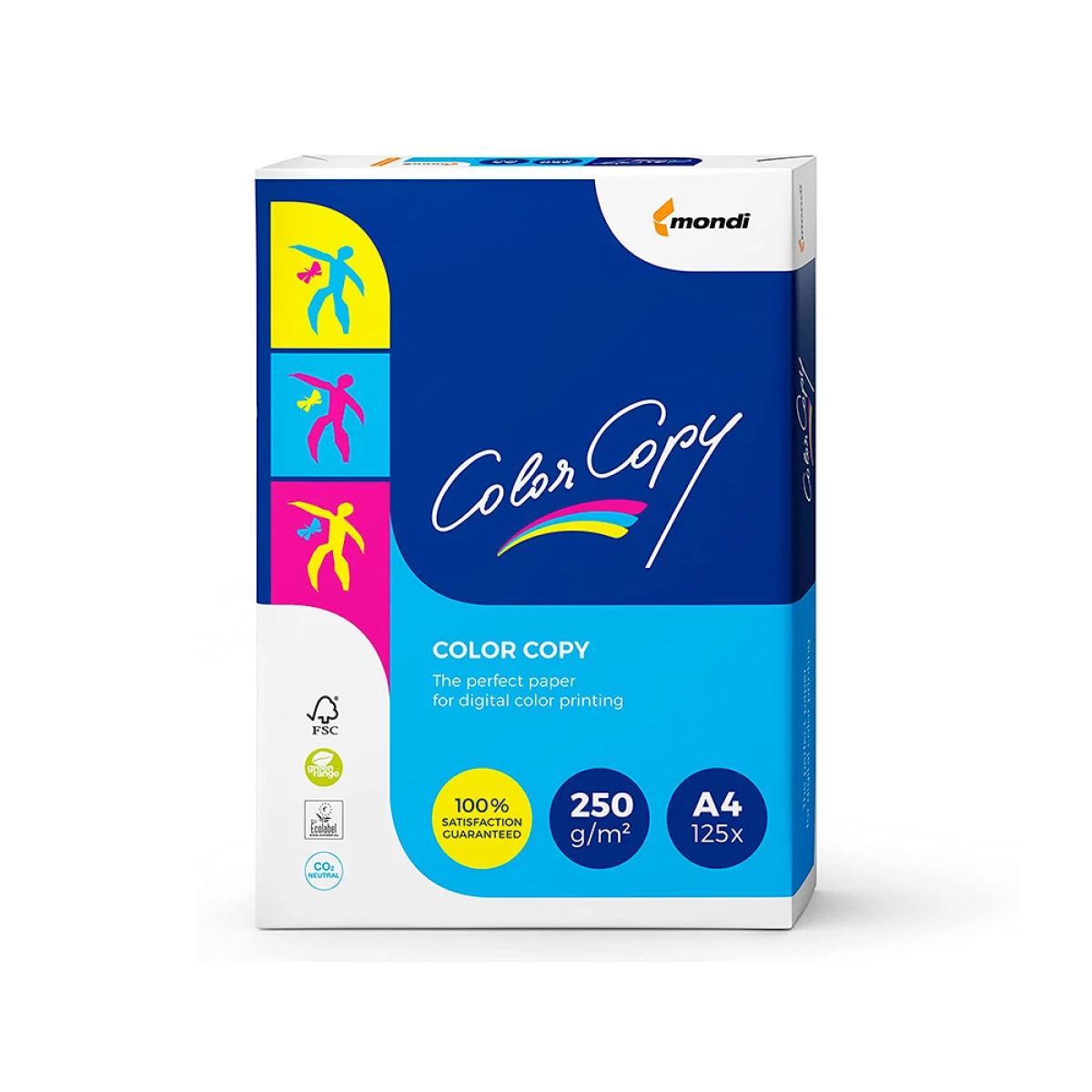 Galery – Papel color copy brilhante din a4 250 gr embalagem de 125 folhas0