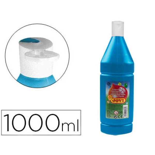 Thumbnail-Guache liquido jovi 1000 ml azul cyan