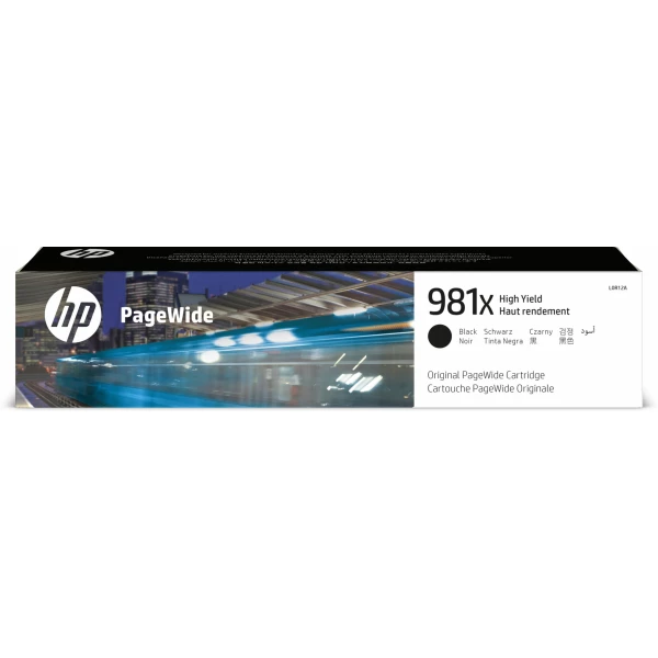 Thumbnail-HP Consumível PageWide Original 981X Preto de elevado rendimento