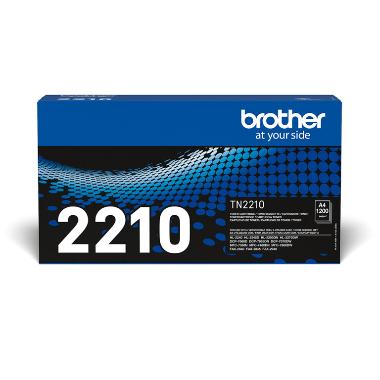 Thumbnail-Brother TN-2210 toner 1 unidade(s) Original Preto