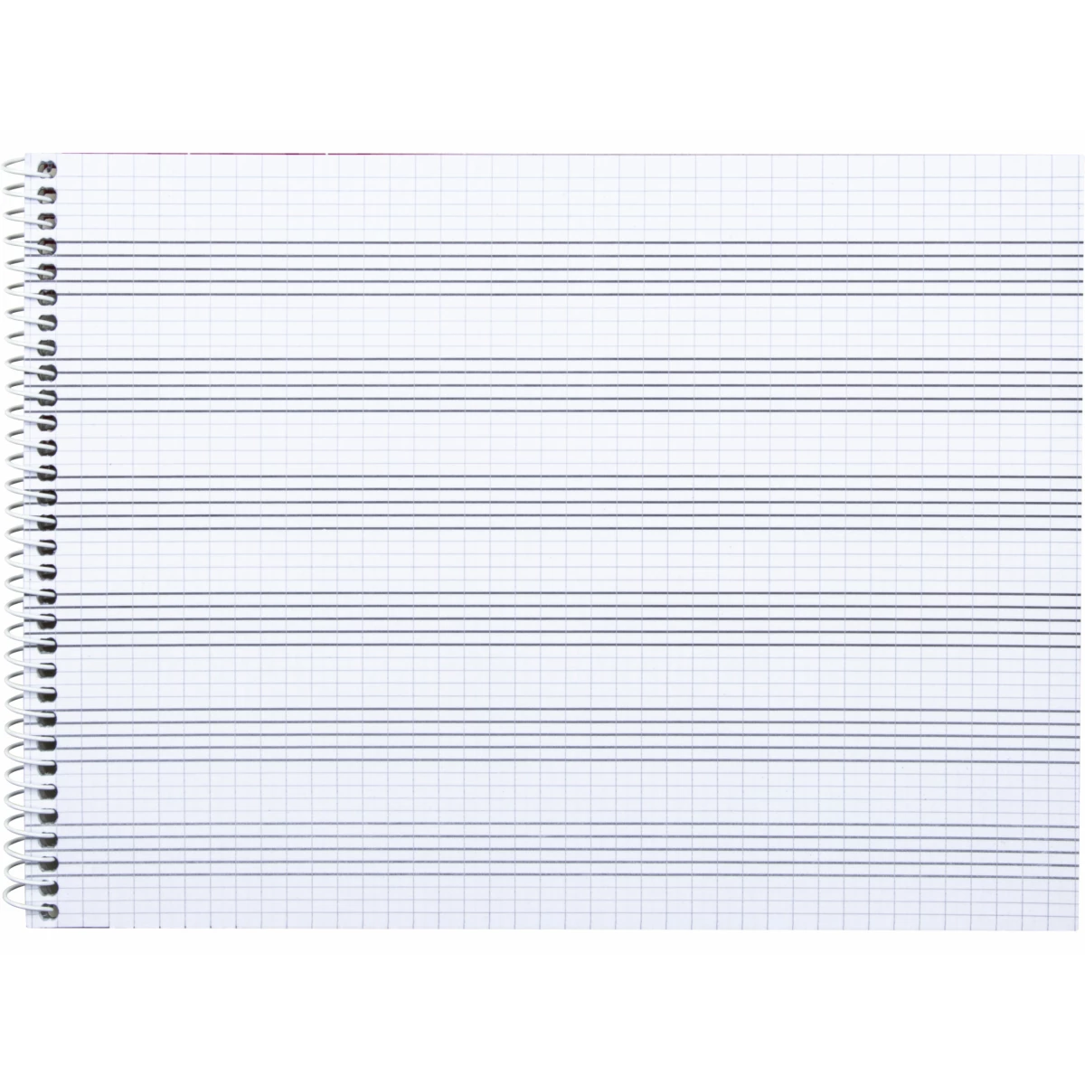 Galery – Caderno de musica liderpapel pentagrama pautado 2,5mm quarto 20 folhas 10g/m20