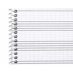 Galery – Caderno de musica liderpapel pentagrama pautado 2,5mm quarto 20 folhas 10g/m20