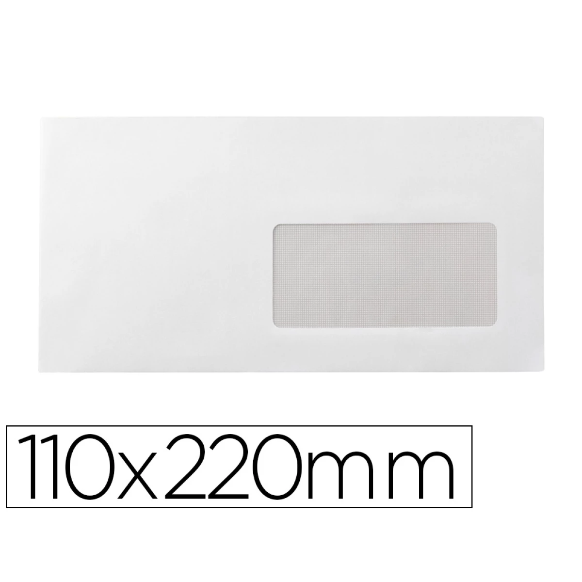 Thumbnail-Envelope liderpapel n 3 branco din americano janela direita 110×220 mm tira de silicone embalagem de 25 unidades