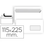 Thumbnail-Envelope liderpapel americano branco 115×225 mm tira de silicone janela direita pack de 25 unidades