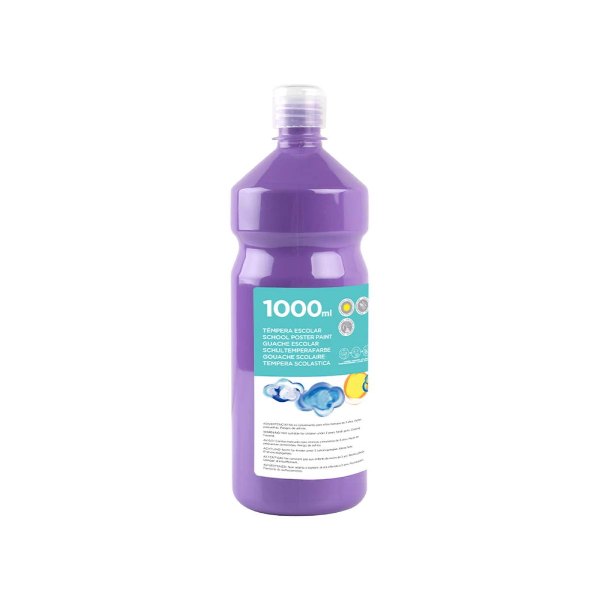 Galery – Guache escolar liderpapel 1000 ml lilas0