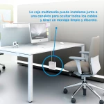 Galery – Nanocable 10.35.0003 caixa para tomadas RJ-45 Branco0