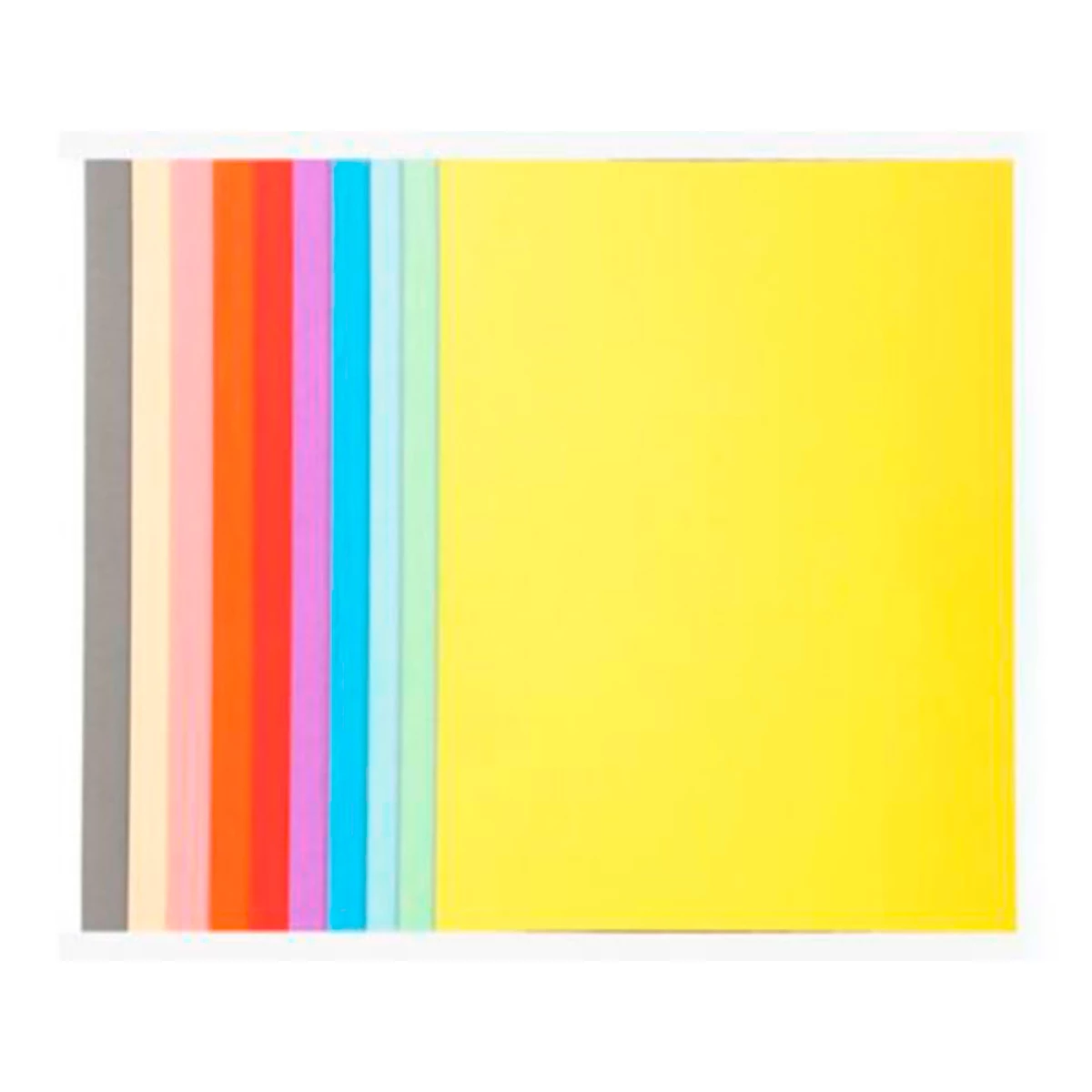 Galery – Classificador gio de cartolina folio amarelo pastel 180 g/m2 – 50 unidades0