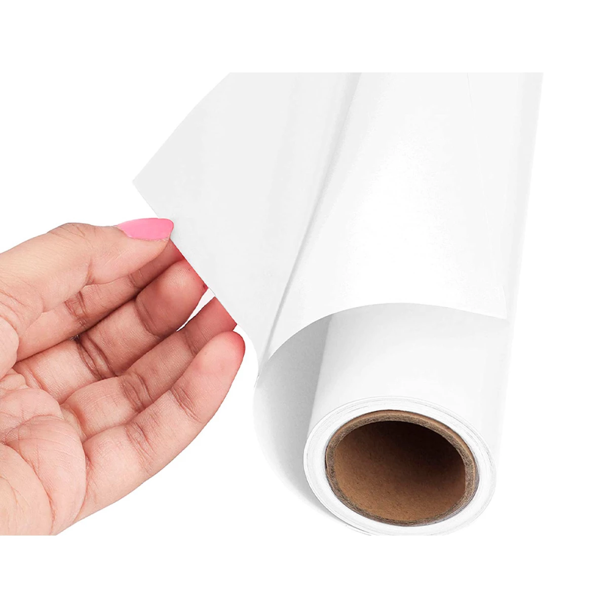 Galery – Rolo adesivo liderpapel unicolor branco brilho rolo de 0,45 x 20 mt0