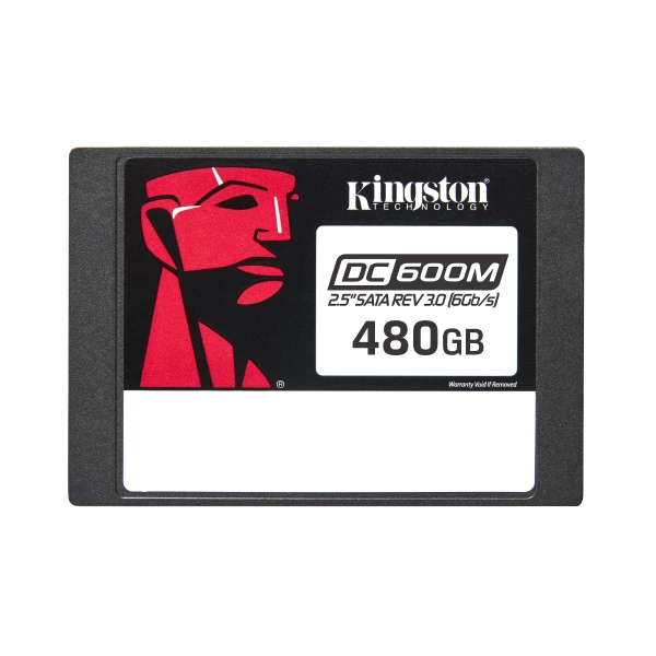 Thumbnail-Kingston Technology DC600M 2.5″ 480 GB Serial ATA III 3D TLC NAND