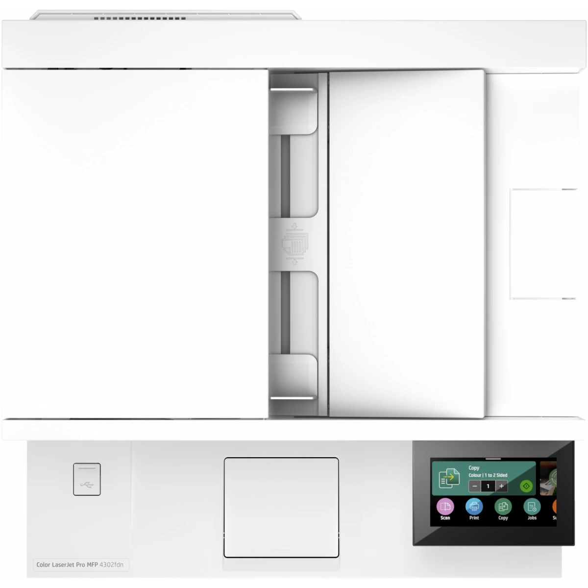 Galery – HP Color LaserJet Pro Multifunções 4302fdn, Cor, Impressora para Pequenas e médias empresas, Impressão, cópia, digit., fax, Impressão a partir do smartphone ou tablet; Alimentador automático de documentos (ADF); Impressão frente e verso0