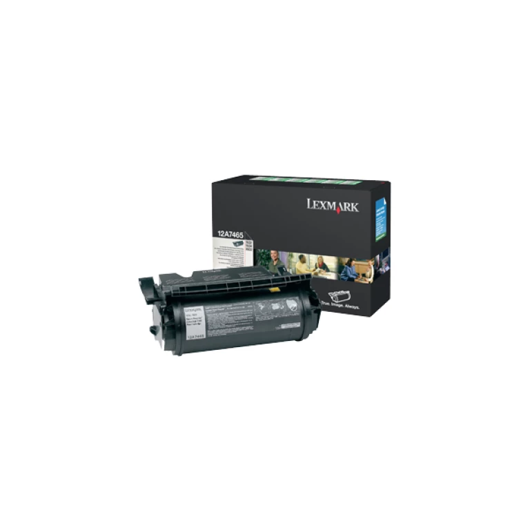 Thumbnail-Lexmark 12A7465 toner 1 unidade(s) Original Preto