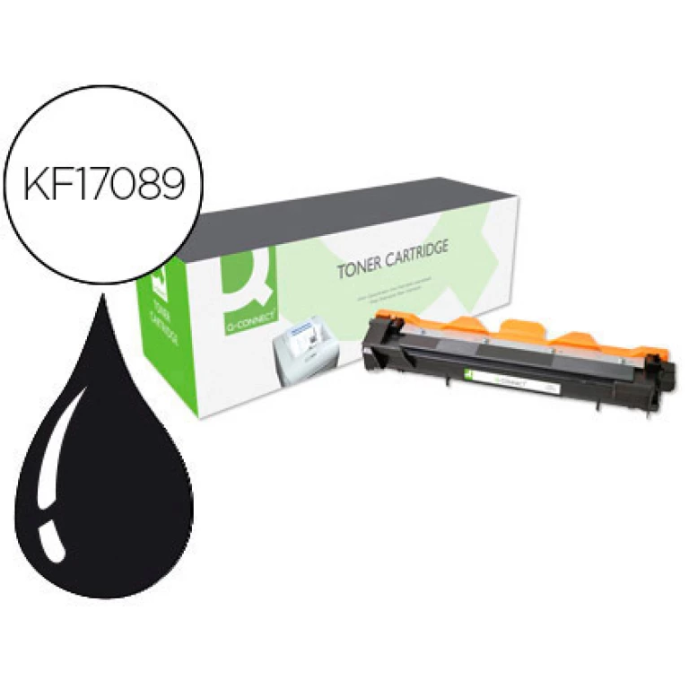 Thumbnail-Toner q-connect compativel brother tn2010 hl-2130 / 2132 / 2135 preto 1.000 pag.