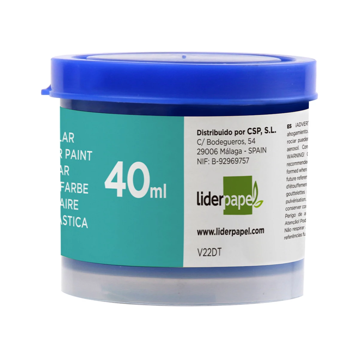 Galery – Guache liderpapel escolar 40 ml azul ultramar0