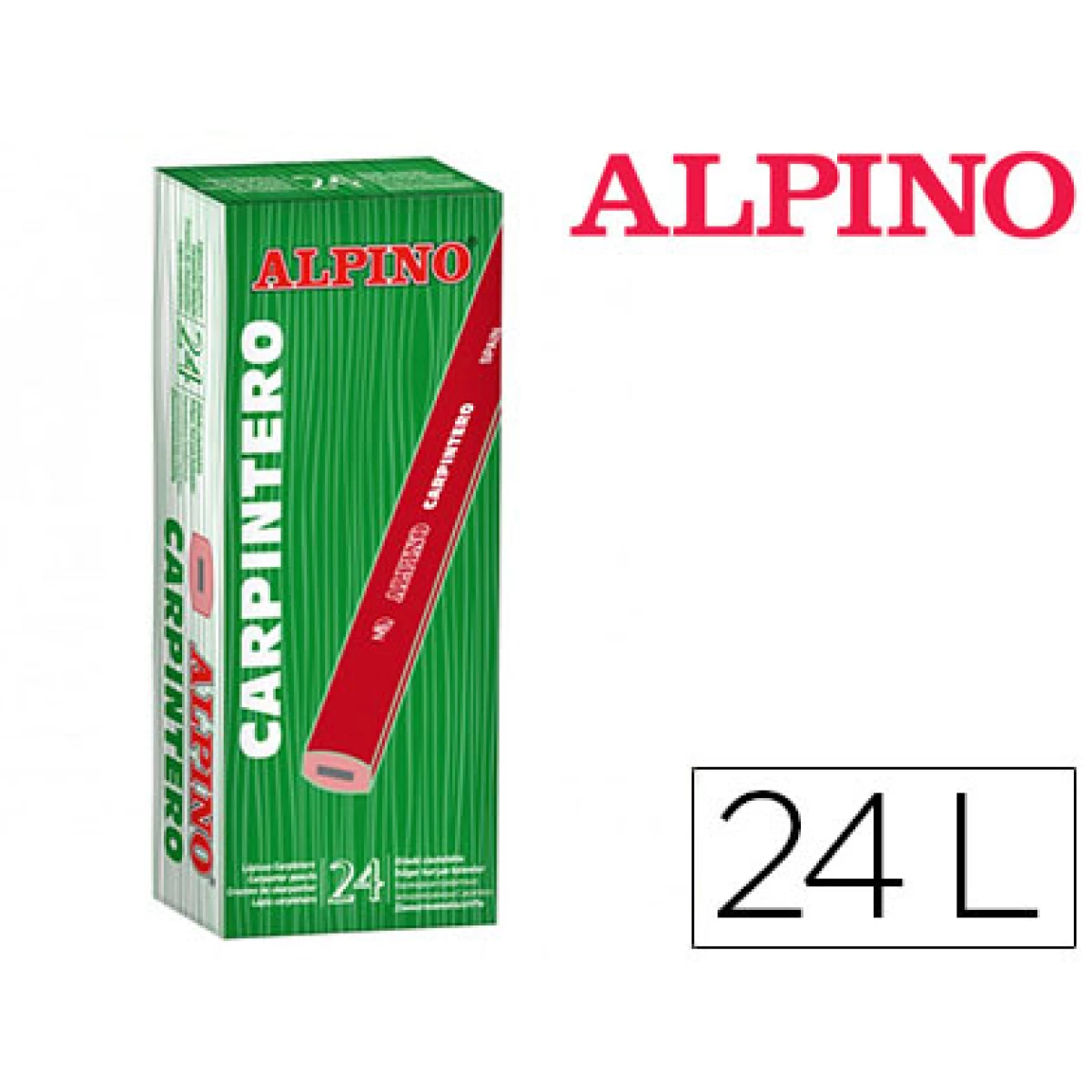 Thumbnail-Lapis alpino carpinteiro caixa de 24 unidades