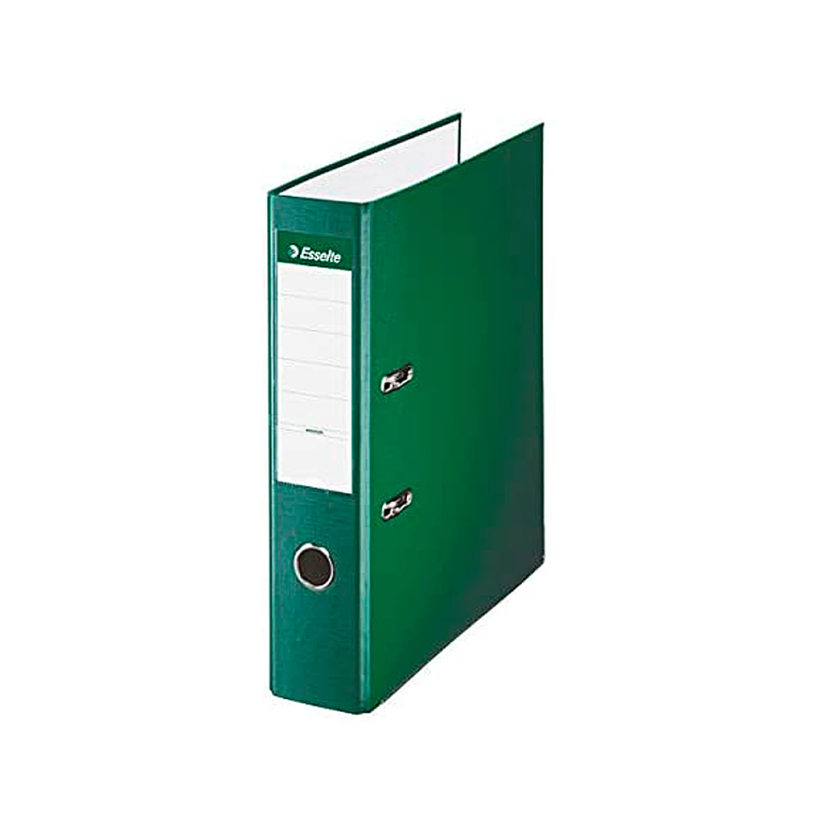 Galery – Archivador de palanca esselte carton forrado pvc folio lomo de 75 mm con rado verde0