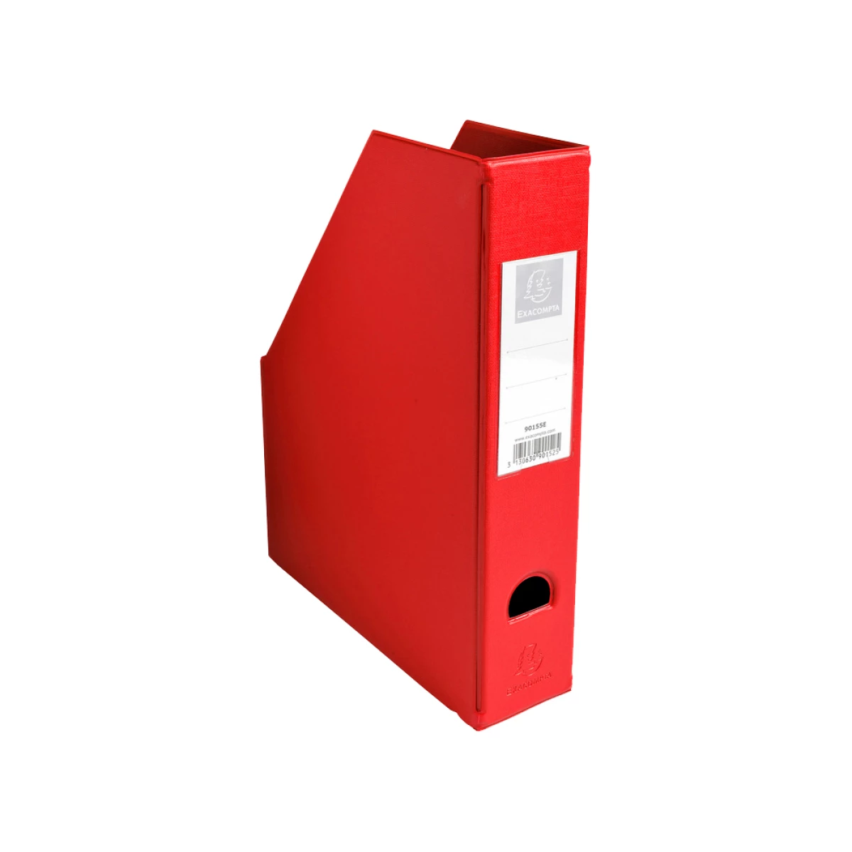 Galery – Porta revistas exacompta pvc lombada 70mm cor vermelho 230x310x70 mm0