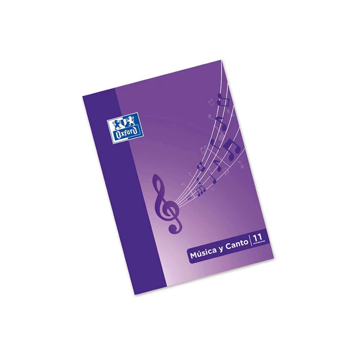 Galery – Caderno de musica e canto oxford pentagrama inter linhado 2 mm + quadricula de 5 mm din a4 24 folhas 90g/m20