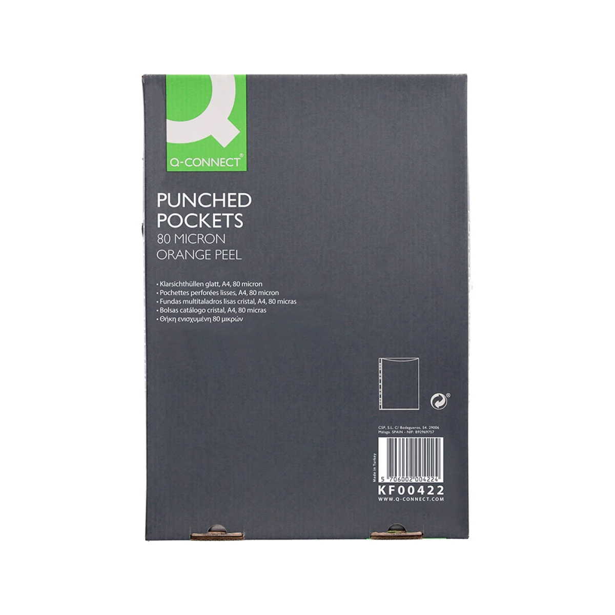 Galery – Bolsa catalogo/mica q-connect din a4 50 microns cristal caixa de 100 unidades0