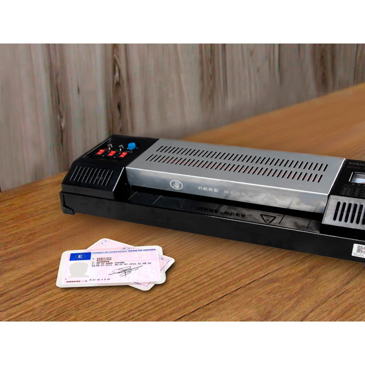 Galery – Bolsa de plastificar q-connect 110 x 230 mm 125 microns caixa de 100 unidades0