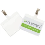 Galery – Bolsa de plastificar q-connect 67×98 mm 125 microns com mola para cartoes de visita caixa de 25 unidades0