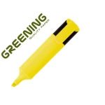 Thumbnail-Marcador greening fluorescente ponta biselada amarelo – 12 unidades