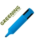 Thumbnail-Marcador greening fluorescente ponta biselada azul – 12 unidades