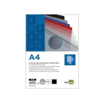 Galery – Capa de encadernacao liderpapel polipropileno din a4 0.8 mm preta pack de 50 unidades0