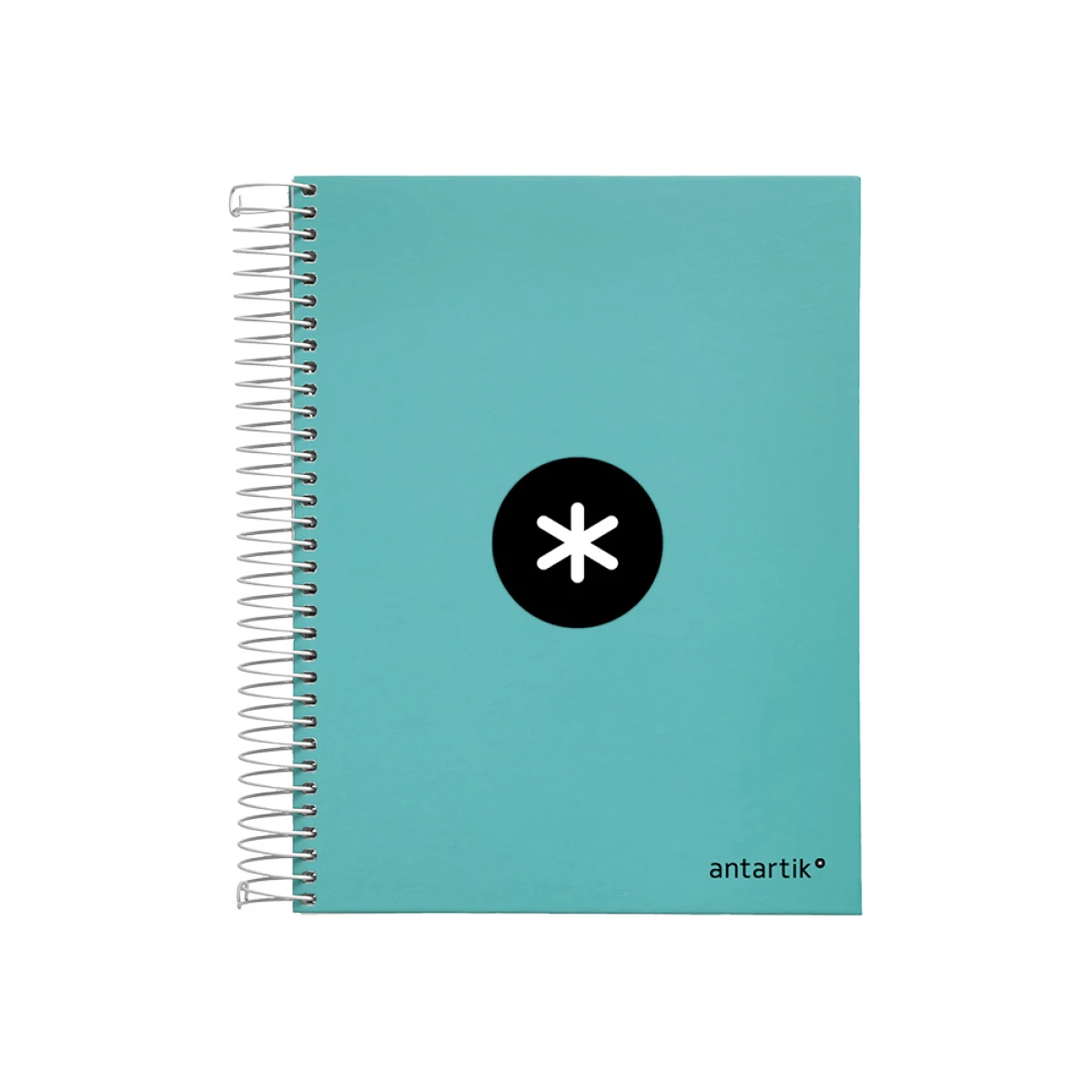 Galery – Caderno espiral liderpapel din a5 antartik capa forrada 120 f 100 gr quadricula 5 mm 5 bandas de cores cor menta0