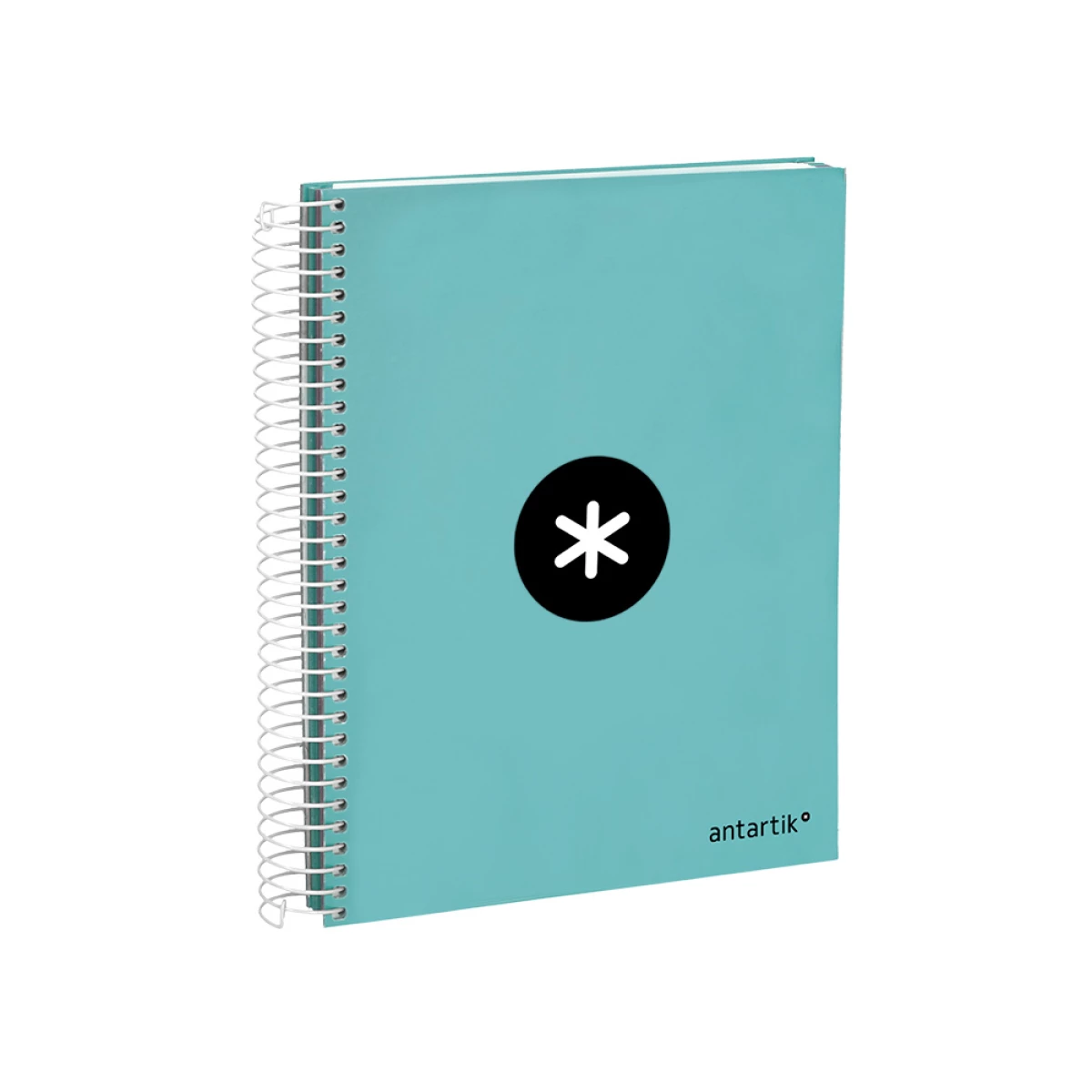 Galery – Caderno espiral liderpapel din a5 antartik capa forrada 120 f 100 gr quadricula 5 mm 5 bandas de cores cor menta0