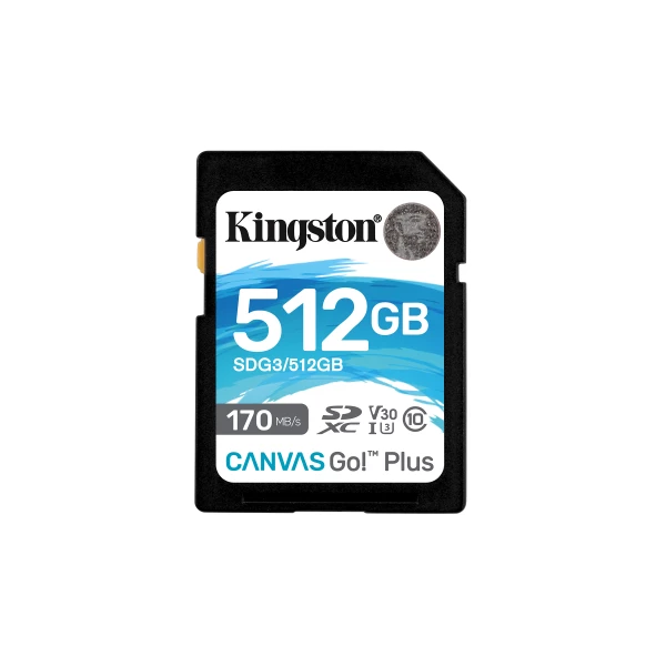 Thumbnail-Kingston Technology Canvas Go! Plus 512 GB SD UHS-I Classe 10