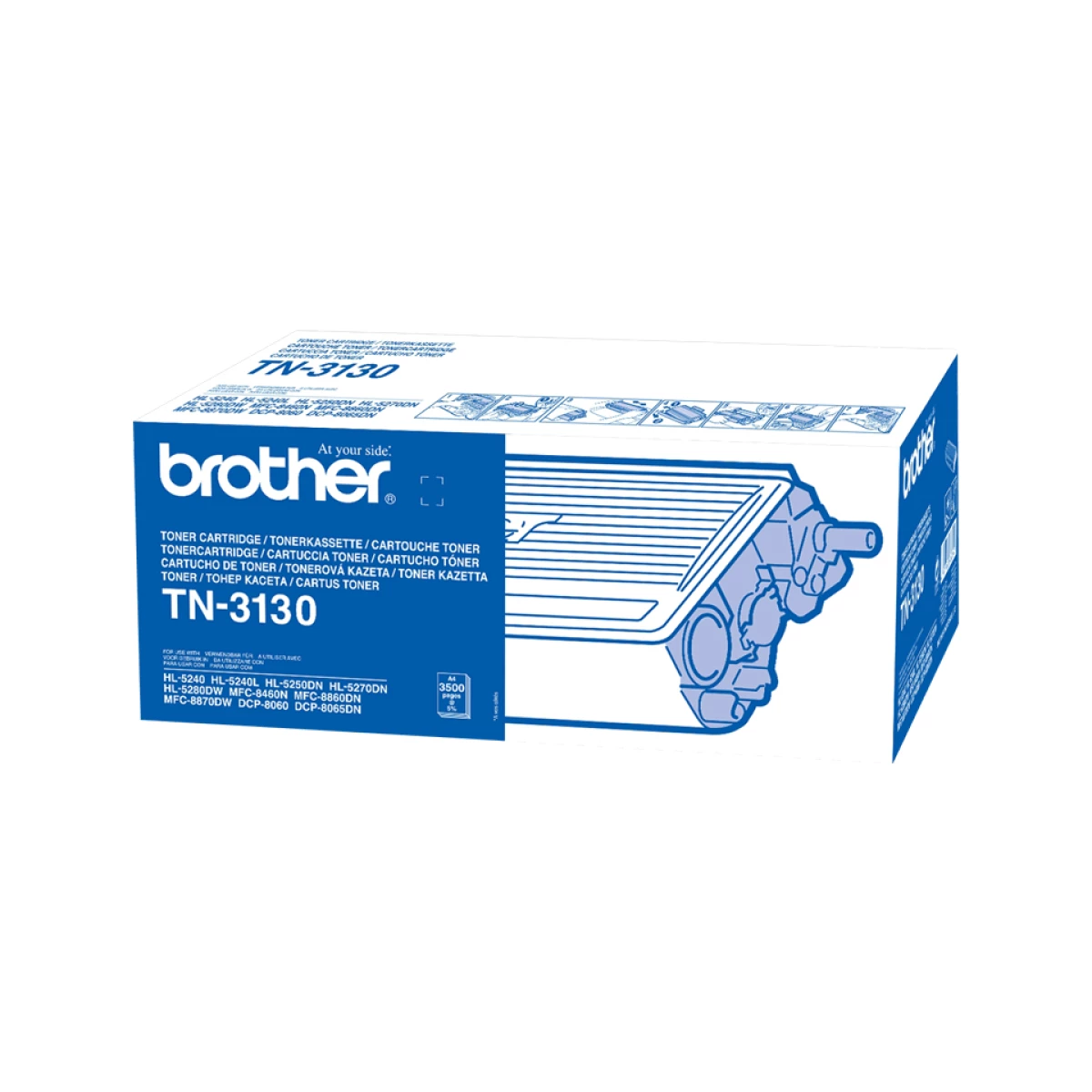 Galery – Brother TN-3130 toner 1 unidade(s) Original Preto0