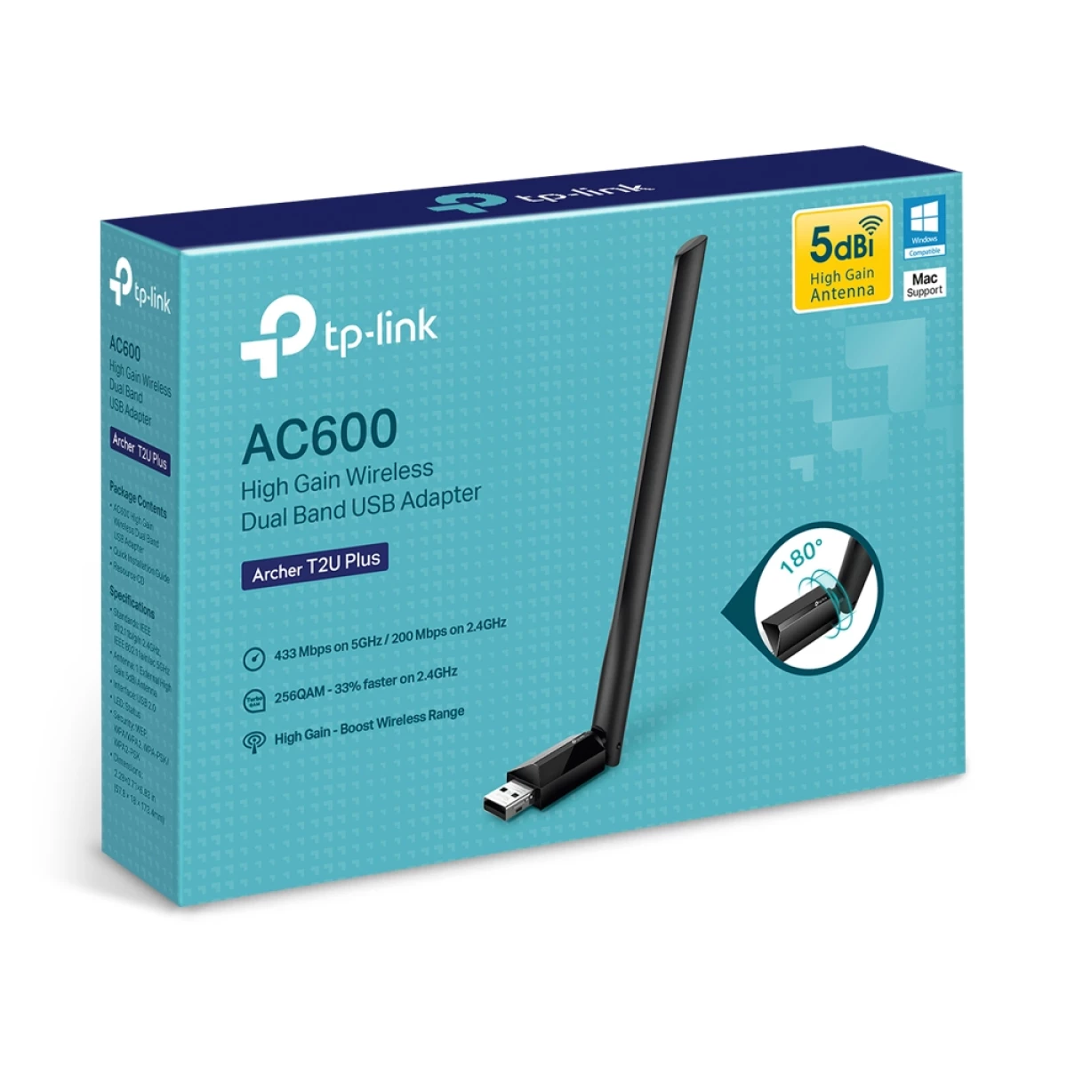 Galery – TP-Link Archer T2U Plus Interno WLAN 600 Mbit/s0