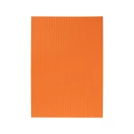 Galery – Goma eva ondulada liderpapel 50x70cm 2,2mm de espessura laranja0