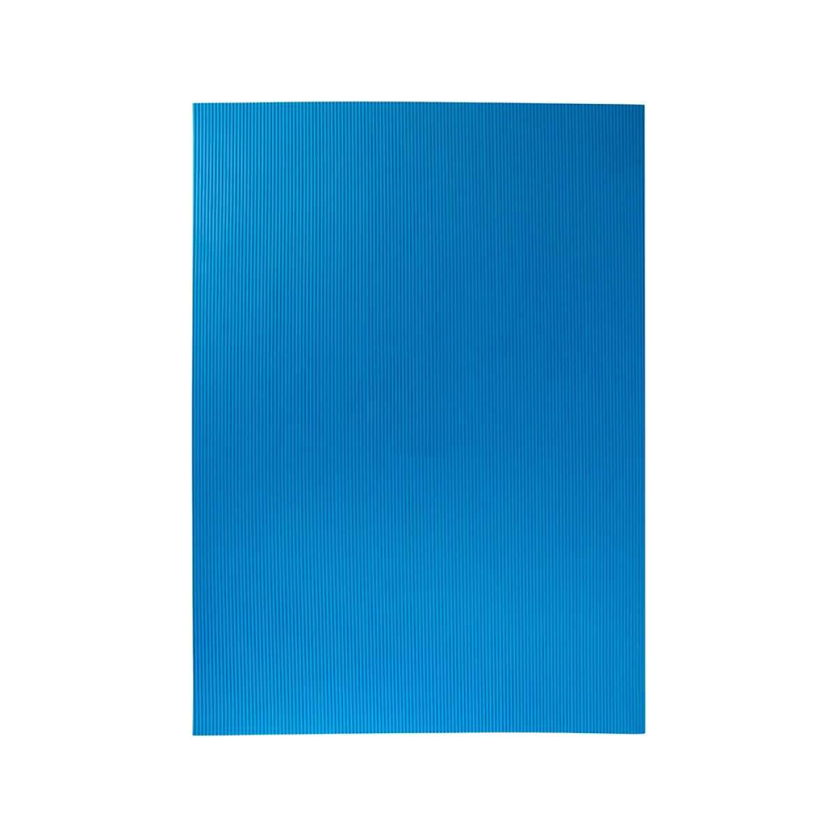 Galery – Goma eva ondulada liderpapel 50x70cm 2,2mm de espessura azul claro0