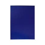 Galery – Goma eva ondulada liderpapel 50x70cm 2,2mm de espessura azul escuro0